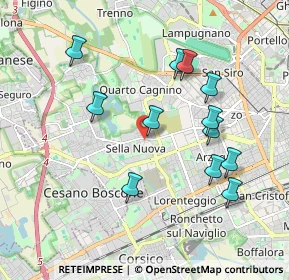 Mappa Via Valle Antigorio, 20152 Milano MI, Italia (1.87083)