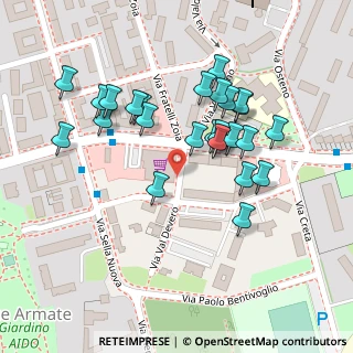 Mappa Via Valle Antigorio, 20152 Milano MI, Italia (0.10385)
