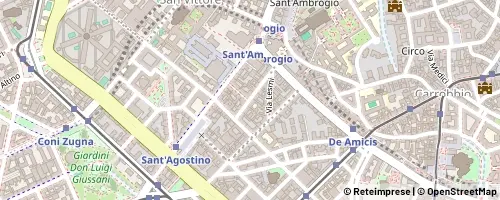 Mappa Milano