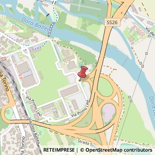 Mappa Piazza Piero Mascagni, 11, 10015 Ivrea, Torino (Piemonte)