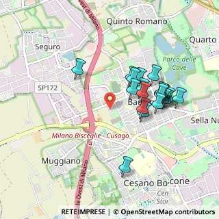 Mappa Via Raffaello Barbiera, 20153 Milano MI, Italia (0.851)