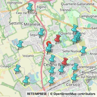 Mappa Via Raffaello Barbiera, 20153 Milano MI, Italia (2.4095)