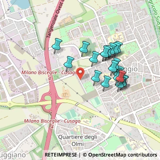 Mappa Via Raffaello Barbiera, 20153 Milano MI, Italia (0.4285)