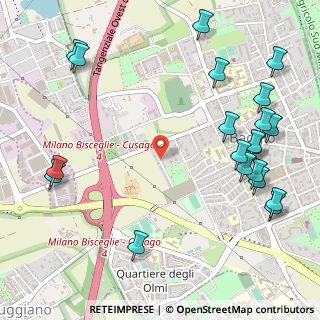 Mappa Via Raffaello Barbiera, 20153 Milano MI, Italia (0.704)