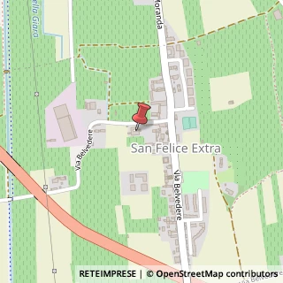 Mappa Via Belvedere, 123, 37131 Verona, Verona (Veneto)