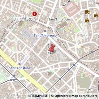 Mappa Via Ausonio, 5, 20123 Milano, Milano (Lombardia)