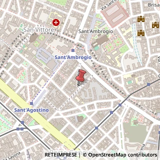 Mappa Via Lesmi, 11, 20123 Milano, Milano (Lombardia)
