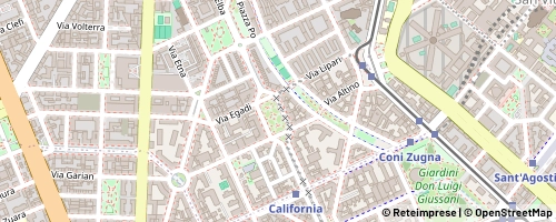 Mappa Mailand