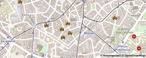 Mappa Milano
