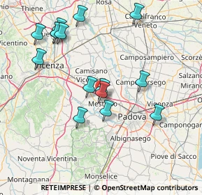 Mappa Via Sant Antonio, 35035 Mestrino PD, Italia (15.938)