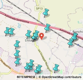 Mappa Via Sant Antonio, 35035 Mestrino PD, Italia (1.2475)