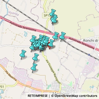Mappa Via Sant Antonio, 35035 Mestrino PD, Italia (0.62143)