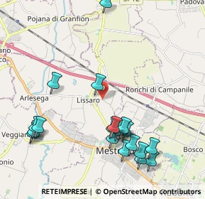 Mappa Via Sant Antonio, 35035 Mestrino PD, Italia (2.3185)