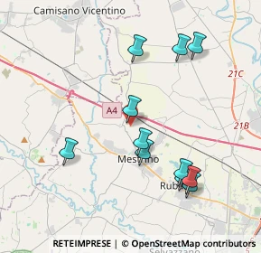 Mappa Via Sant Antonio, 35035 Mestrino PD, Italia (3.91182)