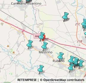 Mappa Via Sant Antonio, 35035 Mestrino PD, Italia (6.204)
