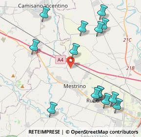 Mappa Via Sant Antonio, 35035 Mestrino PD, Italia (4.95714)