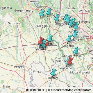 Mappa Str. Uglietti, 28100 Pernate NO, Italia (16.143)