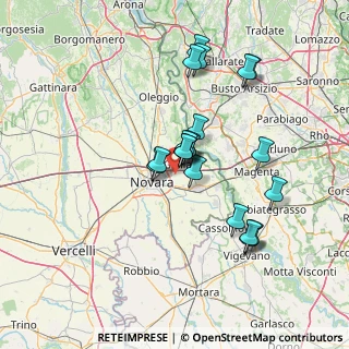 Mappa Str. Uglietti, 28100 Pernate NO, Italia (12.398)