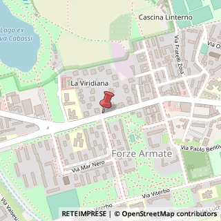 Mappa Via delle Forze Armate, 260, 20152 Milano, Milano (Lombardia)
