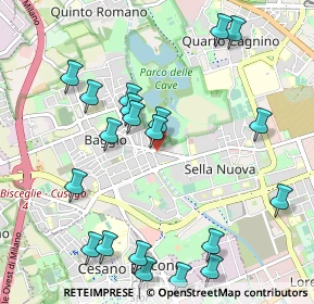 Mappa Via F.ze Armate Via F.lli Di Dio, 20152 Milano MI, Italia (1.1695)
