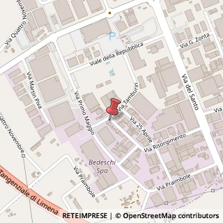 Mappa Via Risorgimento, 29, 35010 Limena, Padova (Veneto)
