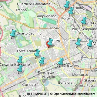 Mappa Viale Legioni Romane, 20147 Milano MI, Italia (2.6475)