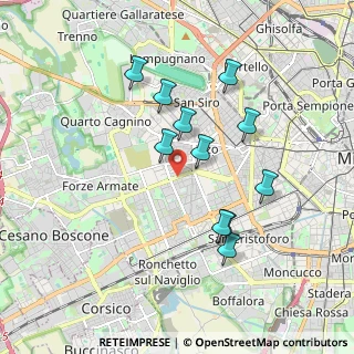 Mappa Viale Legioni Romane, 20147 Milano MI, Italia (1.66455)