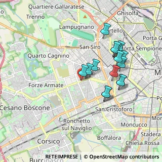 Mappa Viale Legioni Romane, 20147 Milano MI, Italia (1.71563)