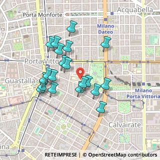 Mappa Via Augusto Anfossi, 20137 Milano MI, Italia (0.4145)