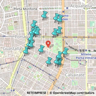 Mappa Via Augusto Anfossi, 20137 Milano MI, Italia (0.4375)