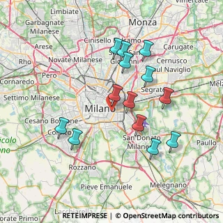 Mappa Via Augusto Anfossi, 20137 Milano MI, Italia (7.01923)
