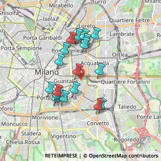 Mappa Via Augusto Anfossi, 20137 Milano MI, Italia (1.6375)