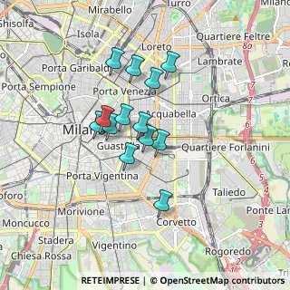 Mappa Via Augusto Anfossi, 20137 Milano MI, Italia (1.28231)