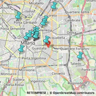 Mappa Via Augusto Anfossi, 20137 Milano MI, Italia (1.976)