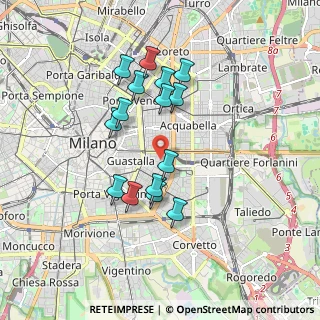 Mappa Via Augusto Anfossi, 20137 Milano MI, Italia (1.57667)