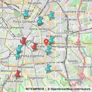 Mappa Via Augusto Anfossi, 20137 Milano MI, Italia (2.24917)