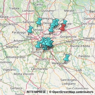 Mappa Via Augusto Anfossi, 20137 Milano MI, Italia (8.43722)