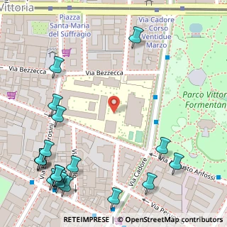 Mappa Via Augusto Anfossi, 20137 Milano MI, Italia (0.2015)