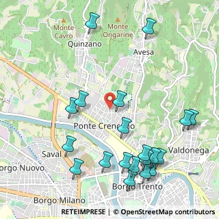 Mappa Via Giuseppe Gioacchino Belli, 37124 Verona VR, Italia (1.2765)