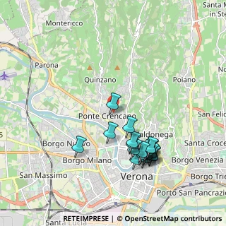 Mappa Via Giuseppe Gioacchino Belli, 37124 Verona VR, Italia (1.97474)