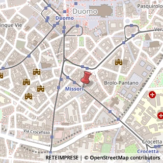 Mappa Corso di Porta Romana, 7, 20122 Milano, Milano (Lombardia)