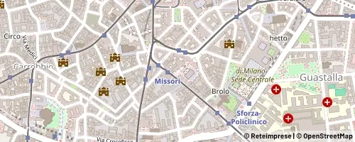 Mappa Milano
