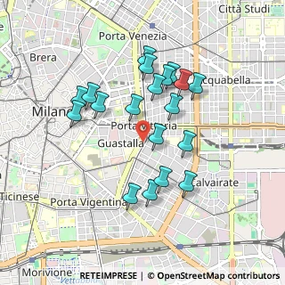 Mappa Via Fratelli Campi, 20135 Milano MI, Italia (0.7995)