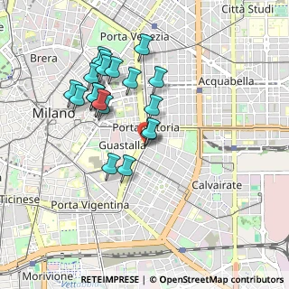 Mappa Via Fratelli Campi, 20135 Milano MI, Italia (0.8505)