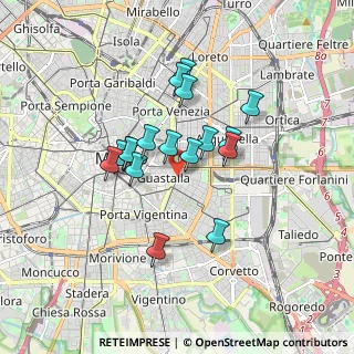 Mappa Via Fratelli Campi, 20135 Milano MI, Italia (1.39118)