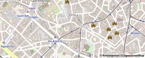 Mappa Milano