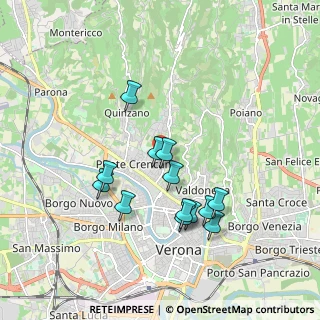 Mappa Via Carso, 37127 Verona VR, Italia (1.66462)