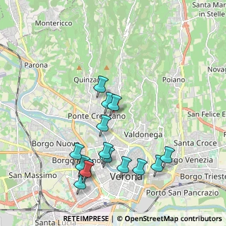 Mappa Via Carso, 37127 Verona VR, Italia (2.12867)