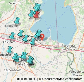 Mappa Via Giuseppe di Vittorio, 25010 Desenzano del Garda BS, Italia (9.3105)