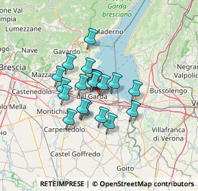 Mappa Via Giuseppe di Vittorio, 25010 Desenzano del Garda BS, Italia (8.7235)